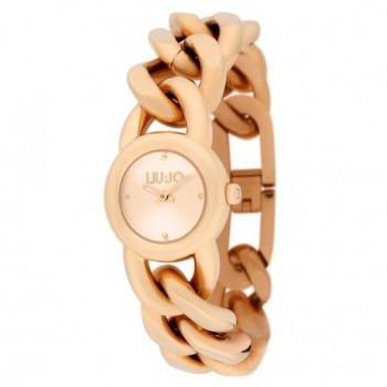 Reloj Mujer LIU JO TLJ2264 - Reloj de pulsera, diseño elegante, esfera analógica, correa de acero inoxidable, resistencia al agua hasta 30 metros, cristal mineral, movimiento de cuarzo