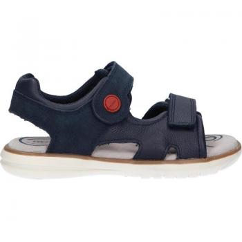 Sandalias de Niño Geox J Sandal Maratea Boy, Modelo J25DRB 04622, Color Navy-Dk Red