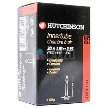 Hutchinson Haussmann - Cámara de Aire para Adulto, Unisex, Color Negro, 16 x 1,30 a 1,90