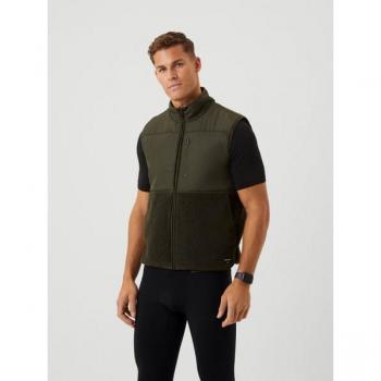 Björn Borg Centre Pile Fleece Vest Green, M