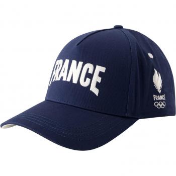 Le Coq Sportif Paris 2024 N° 1 Unisex Baseball Cap, Insignia Blue, One Size