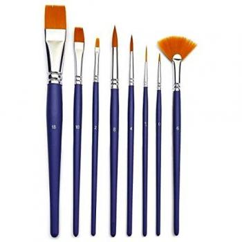 Set de 8 Pinceles Sintéticos Pebeo