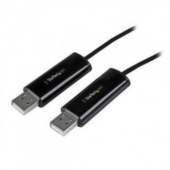 StarTech.com 2 Port USB Keyboard Mouse Switch Cable with File Transfer for PC and Mac - USB 2.0