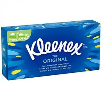 Pañuelos Kleenex Originales en Caja, 70 Unidades