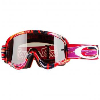Gafas Mx Niño Oakley Troy Lee Designs Xs O Frame Reflection Anaranjado Morado-Da