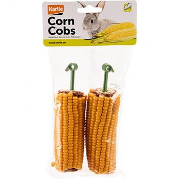 Mazorca de maíz Karlie para roedores - Pack económico: 3 x 200 g