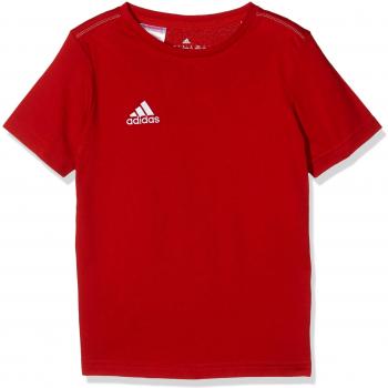 adidas COREF TEE Y - Camiseta para niño, color rojo / blanco, talla 164