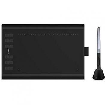 HUION H1060P Graphic Drawing Tablet with 10 X 6.25 Inch Working Area,Upgrade Battery-free Stylus, Support Windows Mac Android,Ideal for Painting, Editing, Photos, Online Teaching and Working