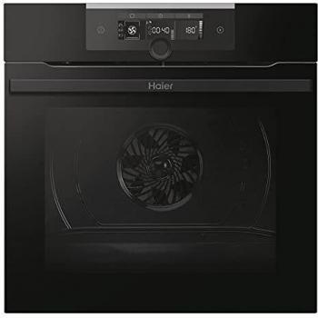 Haier I-Turn Series 2 HWO60SM2F3BH - Horno Multifunción, Limpieza por Aquálisis,Conectividad WIFI, Capacidad 70L, Cocción multinivel, 11 Funciones, Mando giratorio, Clase A+, Negro