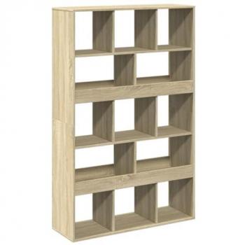 Estantería de madera de ingeniería roble Sonoma 100x33x156,5 cm