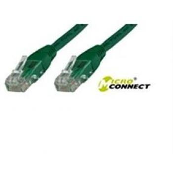 Cable de Red CAT6 U/UTP 5M Verde de Alta Velocidad con Cubierta PVC