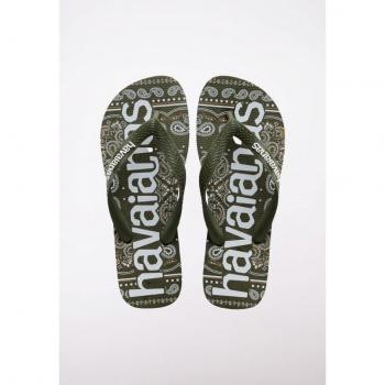 Chancla Havaianas Top Logomanía Fashion Hombre Verde 39.5