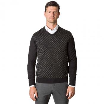 Etiem Jersey Estructura Negro Gris Hombre