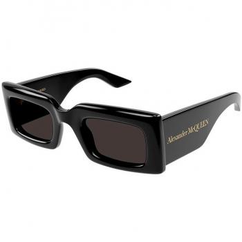 Alexander McQueen Women's Black Sunglasses AM0433S 50MM