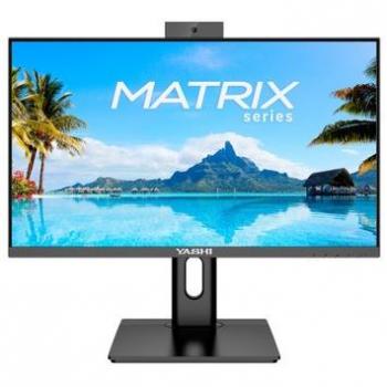 Monitor Yashi 27 IPS Full HD 1920x1080, 120Hz, 1ms, Webcam, USB-C, HDMI/DP, VESA Pivot