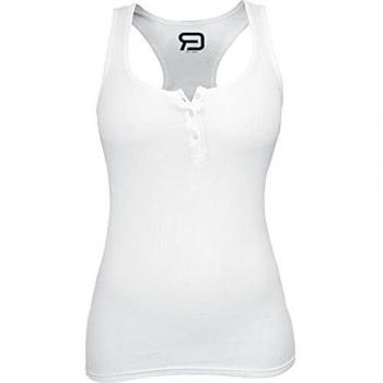 R.E.D. by EMP Button Tanktop Mujer Top Blanco XS