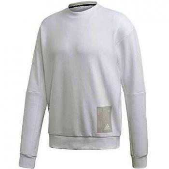 adidas M Graphic Crew Sudadera, Hombre, Blanco, S