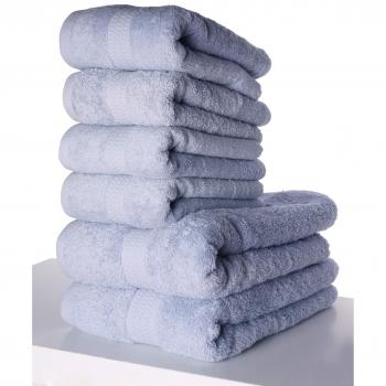 PimpamTex – Juego de Toallas Premium 700 Gramos de Secado Rápido para Baño, 100% Algodón, Pack Toallas de Baño + Toallas de Mano –
