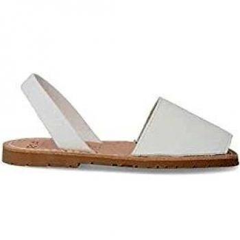 RIA Sandalia Menorquina cómoda RIA 20002 Blanco - 38, Blanco