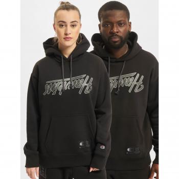 Champion Black Hoodie with Hood for Men, Size L