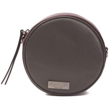 Burgundy Leather Crossbody Bag