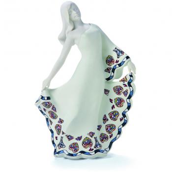 Nadal Mini Figura Decorativa Brisa, Resina, Multicolor, 5.00x9.20x14.50 cm