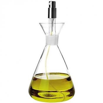 IBILI 797902 Vinagrera, Botella Eprouvette, espray, Cristal Transparente, 300 ml, 9 x 9 x 14 cm