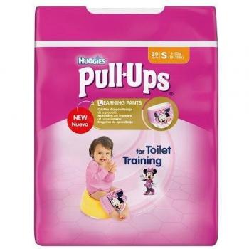 Huggies Pull-Ups Braguitas de Aprendizaje para Niña, Talla 4