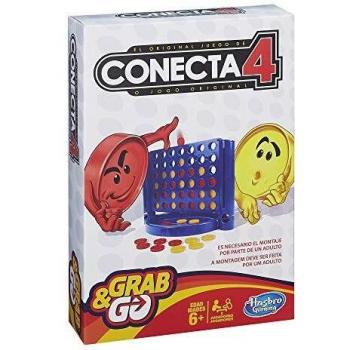 Hasbro Gaming- Conecta 4 Gaming Travel Juego de Viaje, Versión español