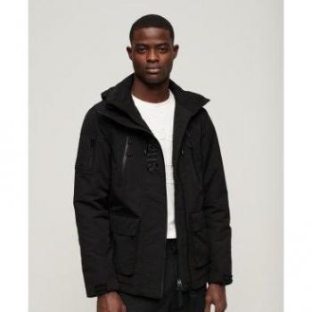 Chaqueta cortavientos Ultimate Emb Negro para hombre de la marca Superdry