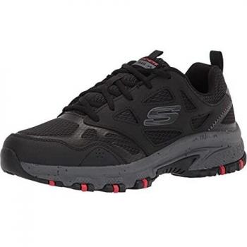 Skechers Hillcrest Men's Black Sneakers with Memory Foam