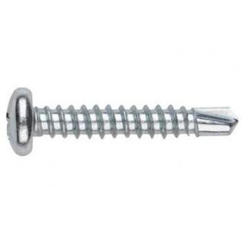 Tornillo Autotaladrante PH Cabeza Alomada 3.5x16 mm Cincado con Ventana, 225 Uds