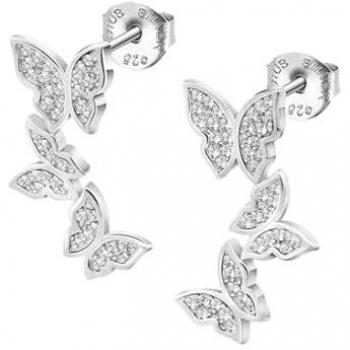 Pendientes Mariposa Lotus Silver LP3692-4/1 Plata, Mujer, acabado brillo, motivo mariposa