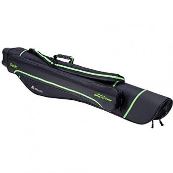 Mikado Funda para Caña de Pescar HARDCASE UWD-MF22 Negro, 2 cámaras, 1.5 m