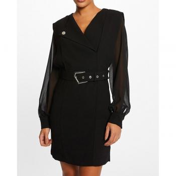 Vestido recto con cinturón para mujer de la marca Morgan