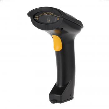 Lector de Código de Barras Bluetooth 4.0 inalámbrico Barcode Scanner Escáner de Código de Barras con Cable USB para Windows/iPad Air iPhone/Tablet Android en Supermercado, Bibioteca, Oficina, Almacén