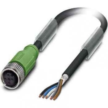 Cable de conexión M12 hembra 10m, 5 polos, Phoenix Contact