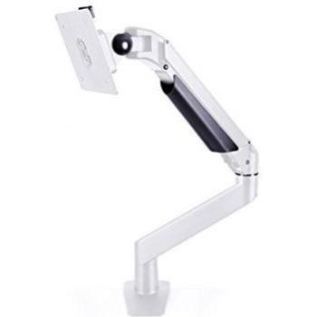 Brazo de gas para monitor de 32 - Soporte de escritorio blanco con ajuste VESA