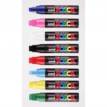 Uni Posca PC-17K Llenos Gama Todos 8 Colores