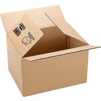Fixo 18204 - Caja de embalaje, marrón, 500 x 400 x 400