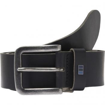 Jack & Jones Classic Black Leather Belt 80 cm