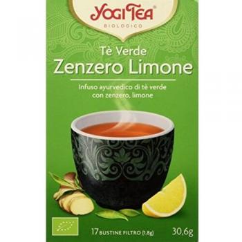 Yogi Tea Yogi Tea Té verde Jengibre y Limón 17 bolsitas Bio