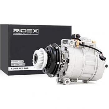 Compresor de Aire Acondicionado RIDEX 447K0074 para Volkswagen, compatible con modelos Touareg y Transporter, refrigerante R134a