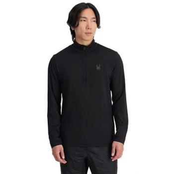 Forro polar de esquí de hombre Spyder Prospect 1/2 Zip, color negro, talla S