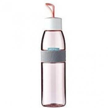Mepal 107775076700 Water Bottle Ellipse 500 ml, ABS/PCTG, Nordic Pink