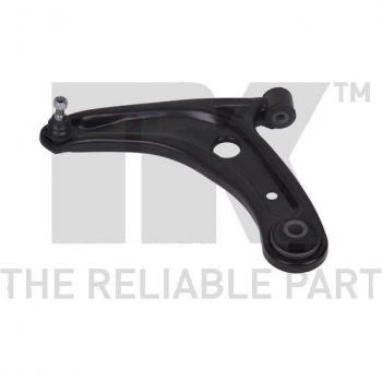 Control arm NK 5012643, barra oscilante de suspensión de ruedas, compatible con vehículos específicos, fabricada en acero de alta resistencia, diseño optimizado para mejorar la estabilidad y el manejo del vehículo, incluye bujes de goma para una