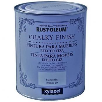 Rust-Oleum Bruguer Chalky Finish pintura para muebles Blanco Tiza 750ml