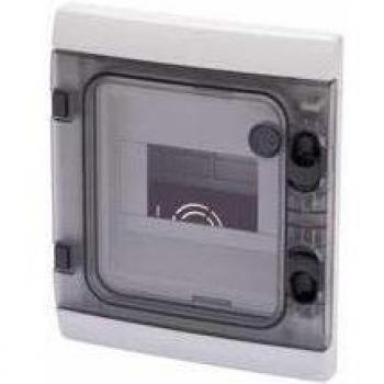 Central empotrada estanca Gewiss 12 módulos IP55 gris GW48682