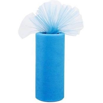 6 x 25yd 1 Rollo de Tulle para Decoración de Hogar Boda Fiesta
