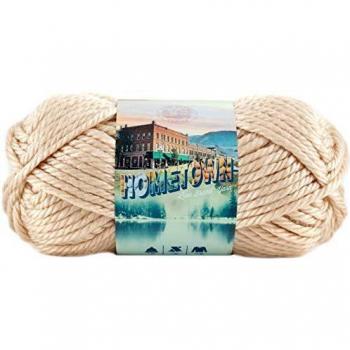 Lion Brand Yarn Company 1 Pieza Hilo Hometown USA, Tostado Los Ángeles